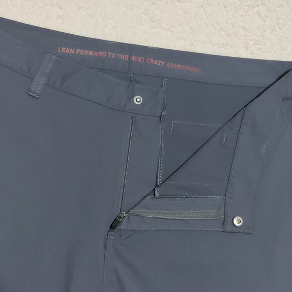 Rhone Men's 9" Commuter Shorts Size 38 Iron Gray Lifestyle Shorts Golf Preppy - Picture 5 of 12